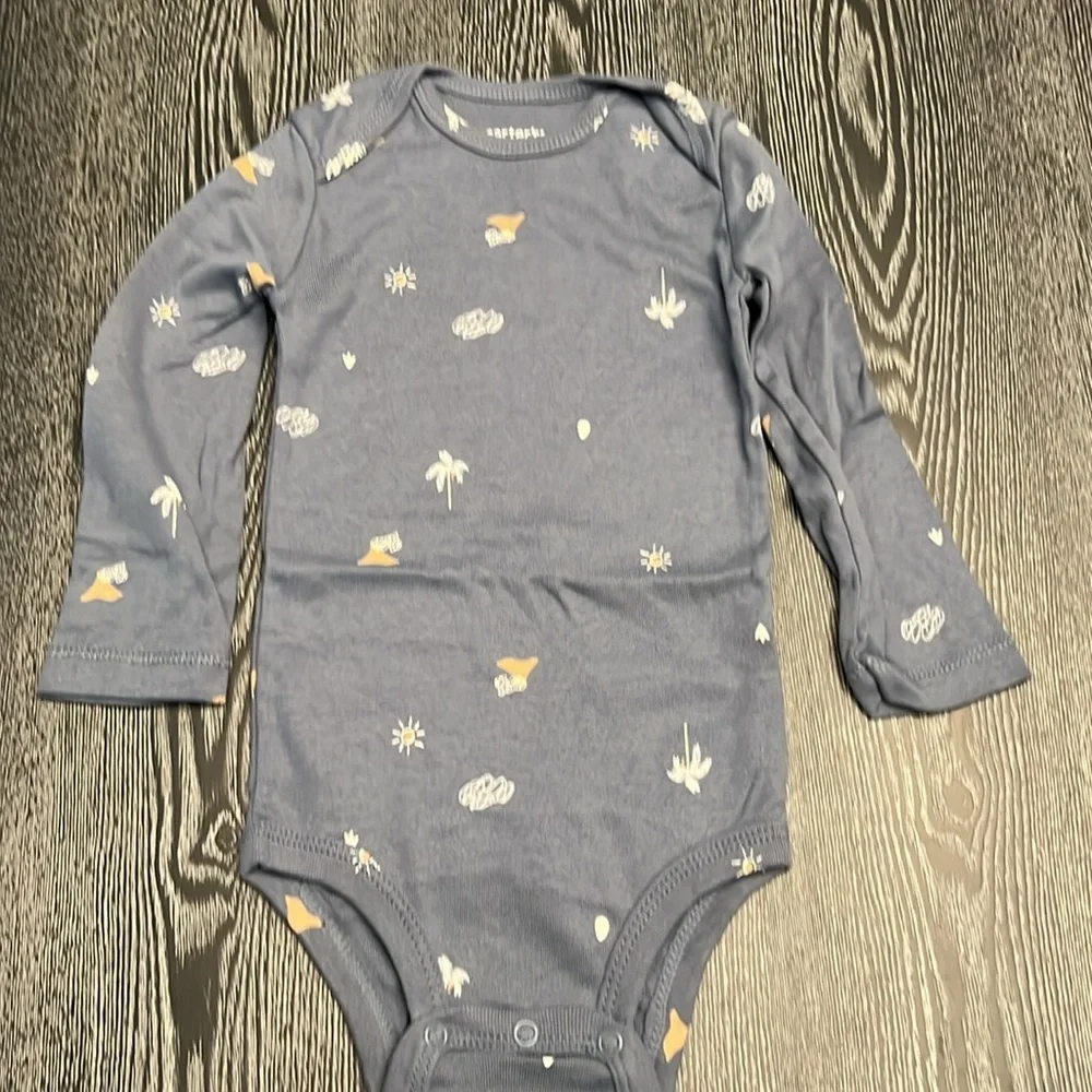 Carters (6)piece-One Piece Items With Snap Closure-12 months-NWT**